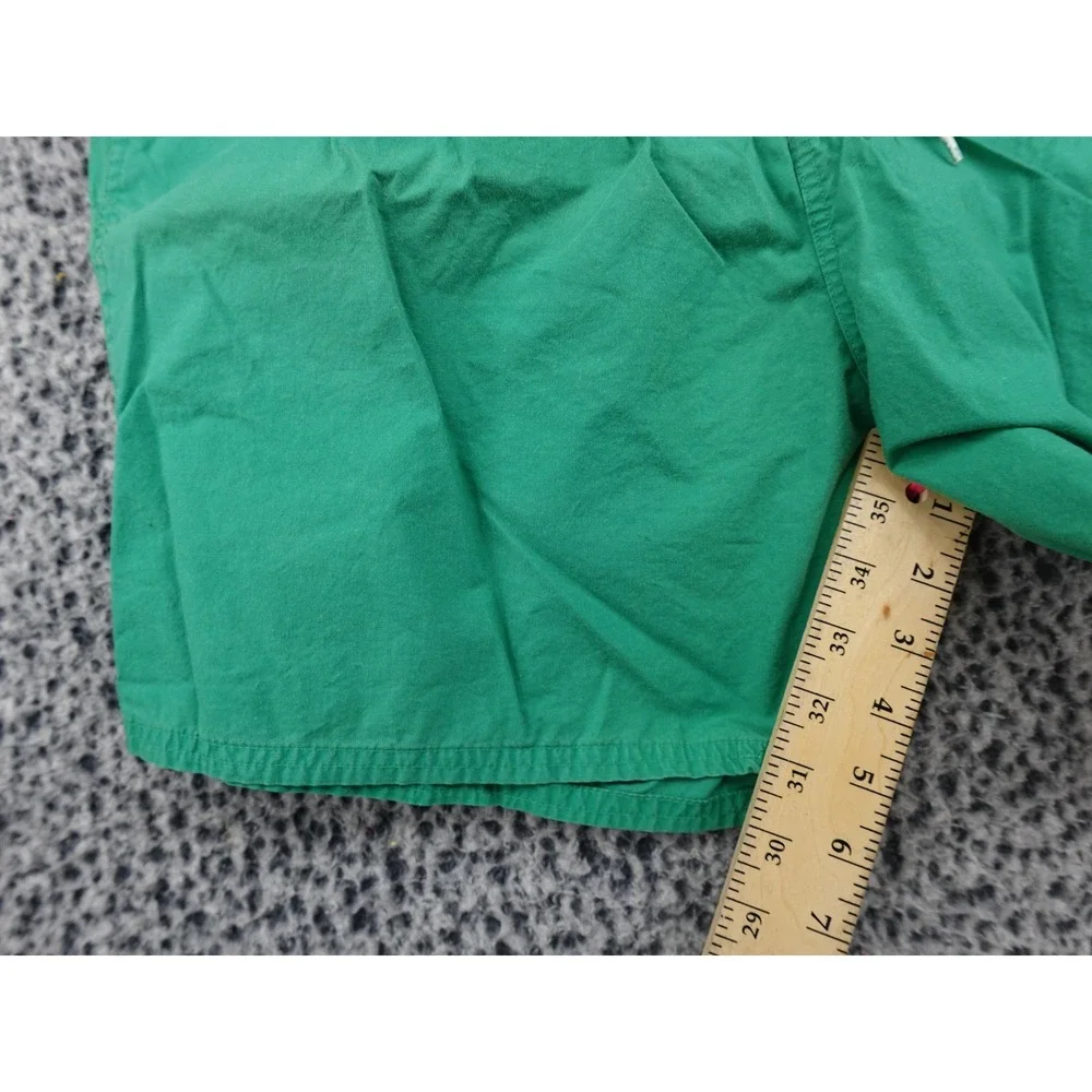 Nautica Swim Trunks‎ Mens Medium Green Vintage 1991 Sailing Graphic Shorts